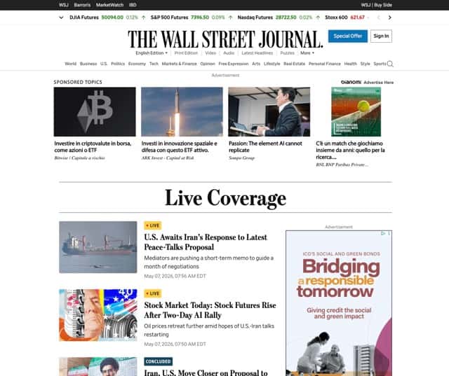 The Wall Street Journal — SEO Program — thumbnail 3