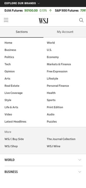 The Wall Street Journal — SEO Program — thumbnail 5