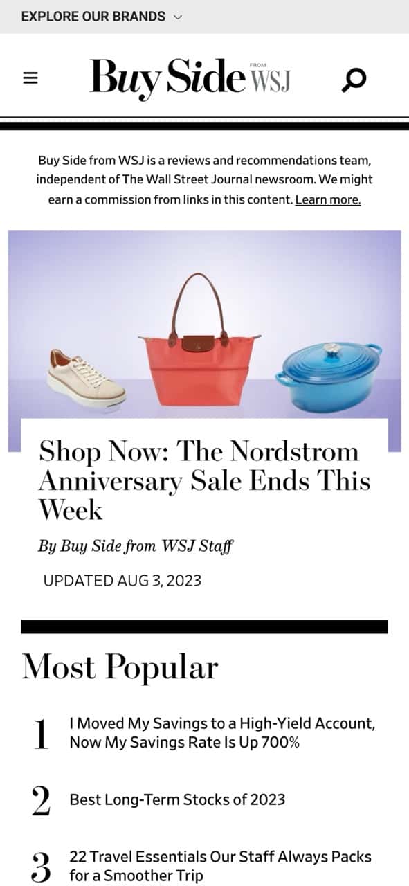 The Wall Street Journal - WSJ Buy Side — thumbnail 4